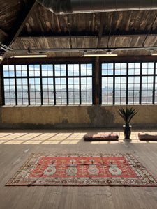 Vintage Khotan, circa 1940s, 4’9’5 x 8’10