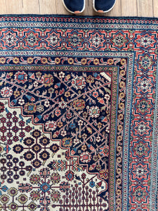 Antique Persian Joshegan, early 20th C, 6’8 x 14’