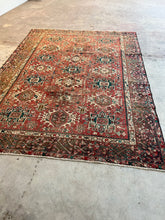 Load image into Gallery viewer, Foroohar, vintage Persian Karadja, circa late 20th C, 7’8 x 10’7
