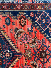 Load image into Gallery viewer, Dara, vintage Persian Hamadan, 4’8 x 7’4
