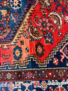 Dara, vintage Persian Hamadan, 4’8 x 7’4