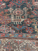 Load image into Gallery viewer, Syrus, vintage Qashqai tribal scatter rug 4 x 6’1
