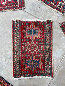 Persian scatter rug, 1’9 x 2’6