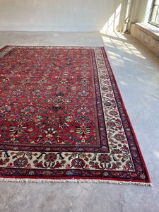 Hadi, vintage Persian Mahal, 9’4 x 13’7