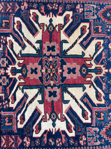 Taher, Azerbaijan rug circa 1930s, 4’9 x 6’10