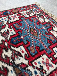Persian scatter rug, 1’8 x 2’7