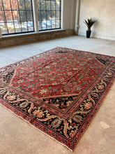 Load image into Gallery viewer, Roxana, vintage Persian Mahal, 8’11 x 12’
