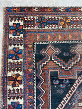 Load image into Gallery viewer, Nure, Afshar tribal scatter rug circa 1930s, 3’7 x 5
