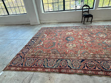 Load image into Gallery viewer, Nargol, Antique Persian Heriz, early 20th C, 8’10 x 11’7
